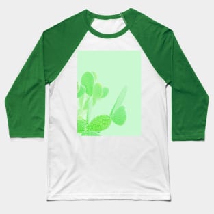 Opuntia Mint Baseball T-Shirt